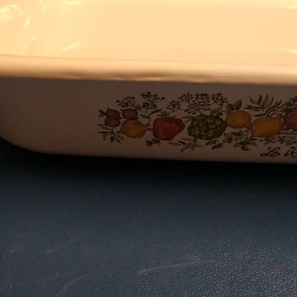 Vintage Corning Ware Spice of Life LG A-21 Baking Dish Lasagna Apple Crisp - Picture 9 of 9